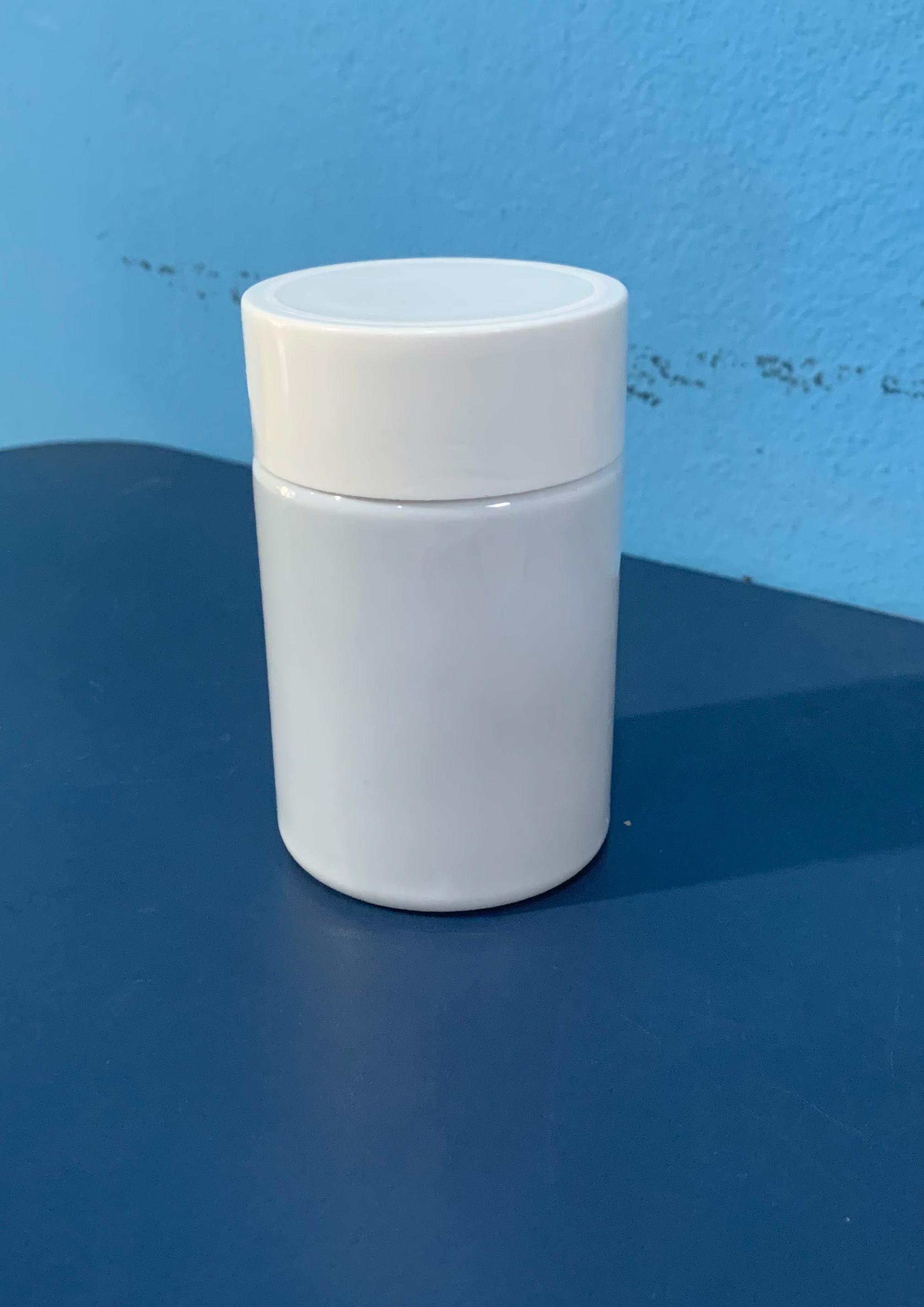 POTE PET 200 ML BRANCO CAPSULA 38/60